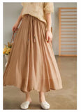 Elastic Waist Skirt (7 colours) (pre order)