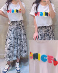 Knitting Words Tee (2 colours) (pre order)