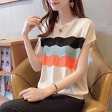 Multi Colours Knit Top (2 colours) (pre order)