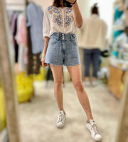 Ethnic Style Top (2 colours) (pre order)