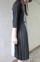 Side Pleated Striped OP (pre order)