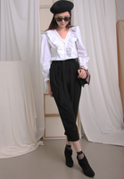 High Waist Ankle Length Pants (2 colours)