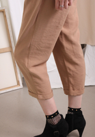High Waist Ankle Length Pants (2 colours)