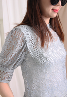 Princess Sleeves Lace Top (2 colours)