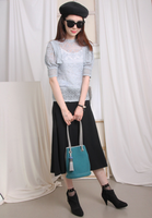 Princess Sleeves Lace Top (2 colours)