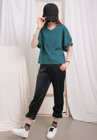 3D Puff Sleeves Top (3 colours)