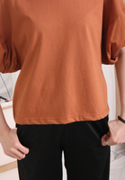 3D Puff Sleeves Top (3 colours)
