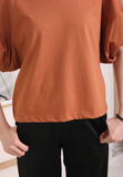 3D Puff Sleeves Top (3 colours)