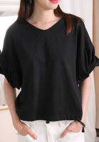 3D Puff Sleeves Top (3 colours)