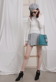 Mock Turtleneck Lace Top