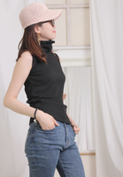Turtleneck Weaving Vest (4 colours)