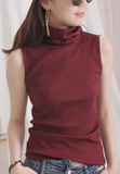 Turtleneck Weaving Vest (4 colours)