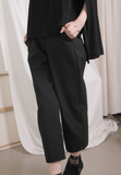 Solid Colour Straight Leg Pants (2 colours)