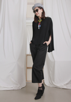 Solid Colour Straight Leg Pants (2 colours)