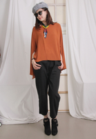 Solid Colour Straight Leg Pants (2 colours)