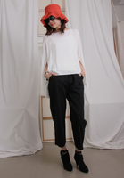 Solid Colour Straight Leg Pants (2 colours)
