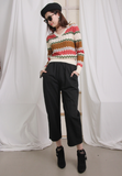 Solid Colour Straight Leg Pants (2 colours)