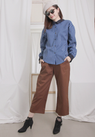 Solid Colour Straight Leg Pants (2 colours)