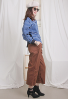 Solid Colour Straight Leg Pants (2 colours)
