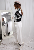 Pinstriped Weaving Top / Jacket (2 colours)