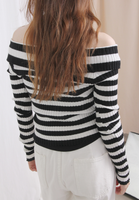 Pinstriped Weaving Top / Jacket (2 colours)