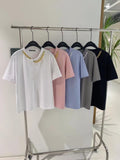 Chained Collar Tee (5 colours) (pre order)