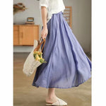 Elastic Waist Skirt (7 colours) (pre order)