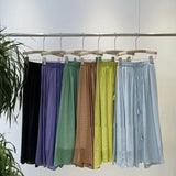 Elastic Waist Skirt (7 colours) (pre order)