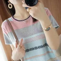 Multi Colours Knit Top (3 colours) (pre order)