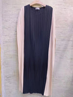 Two Tones Pleated OP (3 colours) (pre order)