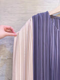 Two Tones Pleated OP (3 colours) (pre order)