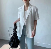 Linen Suit Outer (3 colours) (pre order)