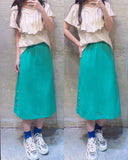 V-Neck Ruffle Trimmed Top (3 colours) (pre order)