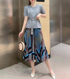 Geometric Pattern OP with Top Set (3 colours) (pre order)