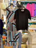 Geometric Pattern OP with Top Set (3 colours) (pre order)