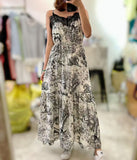 Lace Trimmed Printed OP (pre order)