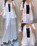 Ruffle Trimmed Outer (3 colours) (pre order)