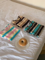 Multi Colours Striped Knit Top (3 colours) (pre order)