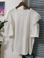 Embroidered Shoulder Top (3 colours) (pre order)