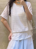Dolman Sleeves Knit Top (2 colours) (pre order)