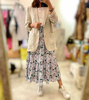 Floral Skirt (2 colours) (pre order)