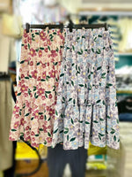 Floral Skirt (2 colours) (pre order)