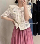 Crochet Knit Top (pre order)
