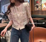 Crochet Knit Top (pre order)