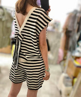 V-Neck Top with Pants Set (2 colours) (pre order)