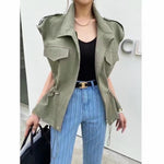Waist Ruched Outer (2 colours) (pre order)