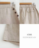 Elastic Waist Shorts (5 colours) (S-XL) (pre order)