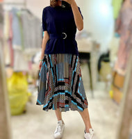 Geometric Pattern OP with Top Set (3 colours) (pre order)