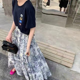 Printed Skirt (2 colours) (pre order)