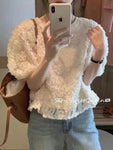 3D Rose Top (2 colours) (pre order)